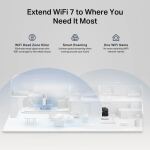 TP-Link BE3600 Netzwerksender & -empfänger Weiß 2500 Mbit/s