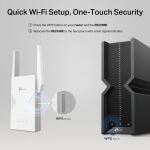TP-Link BE3600 Netzwerksender & -empfänger Weiß 2500 Mbit/s