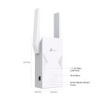TP-Link BE3600 Netzwerksender & -empfänger Weiß 2500 Mbit/s
