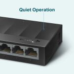 TP-Link LS1005G Netzwerk-Switch Unmanaged Gigabit Ethernet (10/100/1000) Schwarz