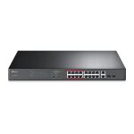 TP-Link TL-SL1218MP Netzwerk-Switch Unmanaged Fast...