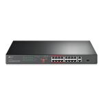 TP-Link 16-Port 10/100 Mbps + 2-Port Gigabit Rackmount...