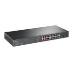 TP-Link 16-Port 10/100 Mbps + 2-Port Gigabit Rackmount...
