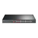 TP-Link 24-Port 10/100Mbps + 2-Port Gigabit Unmanaged...