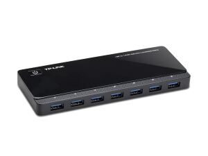 TP-Link UH720 Schnittstellen-Hub USB 3.2 Gen 1 (3.1 Gen 1) Micro-B 5000 Mbit/s Schwarz