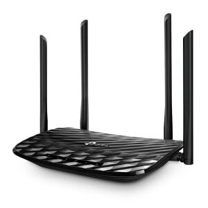 TP-Link AC1200 WLAN-Router Gigabit Ethernet Dual-Band (2,4 GHz/5 GHz) Schwarz