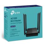 TP-Link Archer C64 WLAN-Router Gigabit Ethernet Dual-Band (2,4 GHz/5 GHz) Schwarz