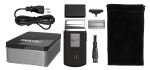 Wahl 03615-1016 Elektrorasierer Folienschaber Trimmer Schwarz, Silber
