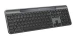 Logitech Signature Slim Solar + K980 Tastatur Universal RF Wireless + Bluetooth QWERTY UK International Graphit