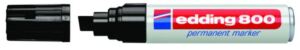 Edding 800 Permanent-Marker Block Schwarz 1 Stück(e)
