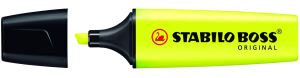 STABILO BOSS ORIGINAL Marker 1 Stück(e) Meißel Gelb