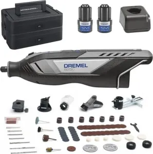 Dremel 8250 Series Akku-Geradschleifer inkl. Koffer + 2 Akkus 2.0Ah + Zubehör (8250-5/65)