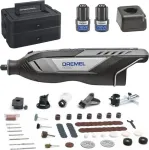 Dremel 8250 Series Akku-Geradschleifer inkl. Koffer + 2...