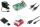 Raspberry Pi PI4B-  4GB - FULL KIT - Weiss / Rot