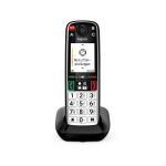 Gigaset EASY 500 Analoges/DECT-Telefon Anrufer-Identifikation Schwarz, Silber