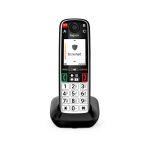 Gigaset EASY 500 Analoges/DECT-Telefon Anrufer-Identifikation Schwarz, Silber