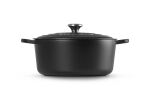 Le Creuset Signature 8,1 l Rund Schwarz