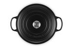 Le Creuset Signature 8,1 l Rund Schwarz
