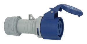 Brennenstuhl 1081020100 Netzstecker-Adapter Blau, Grau