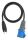 Brennenstuhl 1133910025 Netzstecker-Adapter Schwarz, Blau, Grau