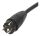 Brennenstuhl 1133910525 Verlängerungskabel 1,5 m 1 AC-Ausgänge Draußen Blau, Schwarz