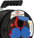 Brennenstuhl 9123020115 Kabelaufroller 3 AC-Ausgänge 12 m