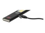 Brennenstuhl LED Akku Handleuchte PL 200 AC / Wiederaufladbare Taschenlampe mit COB LED und USB C Port (Arbeitsleuchte mit 200lm, bis zu 12h Leuchtdauer, inklusive USB C Ladekabel)