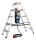 Brennenstuhl 1151480020 Verlängerungskabel 2 m 5 AC-Ausgänge Draußen Schwarz, Blau, Rot