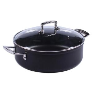 Le Creuset 51113280010500 Kochtopf 5,4 l Rund Schwarz
