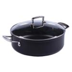 Le Creuset 51113280010500 Kochtopf 5,4 l Rund Schwarz