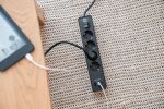 Brennenstuhl 1153240216 Verlängerungskabel 1,5 m 4 AC-Ausgänge Drinnen Anthrazit, Schwarz