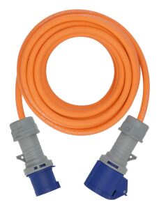 Brennenstuhl 1167650410 Verlängerungskabel 10 m 230 AC-Ausgänge Draußen Blau, Orange, Grau