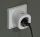 Brennenstuhl Smart Plug 3680 W Haus Weiß, Grau