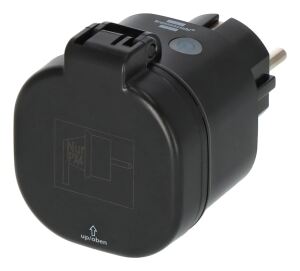 Brennenstuhl 1294860100 Smart Plug 3680 W Haus Schwarz, Grau
