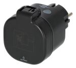 Brennenstuhl 1294860100 Smart Plug 3680 W Haus Schwarz, Grau