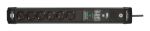Brennenstuhl 1951160611 Intelligente Steckerleiste 6 AC-Ausgänge 1,8 m Schwarz