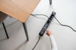Brennenstuhl 1951160611 Intelligente Steckerleiste 6 AC-Ausgänge 1,8 m Schwarz