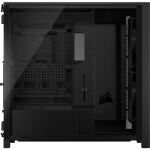 Corsair FRAME 5000D WOOD RS Midi Tower Schwarz, Walnuss