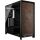 Corsair FRAME 5000D WOOD RS Midi Tower Schwarz, Walnuss