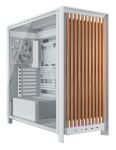 Corsair FRAME 5000D WOOD RS Midi Tower Walnuss, Weiß