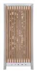 Corsair FRAME 5000D WOOD RS Midi Tower Walnuss, Weiß