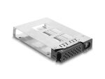 DeLOCK 5.25″ Wechselrahmen für 4 x 2.5″ SATA oder SAS HDD / SSD mit Schloss