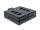 DeLOCK 5.25″ Wechselrahmen für 4 x 2.5″ SATA oder SAS HDD / SSD mit Schloss