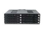 DeLOCK 5.25″ Wechselrahmen für 8 x 2.5″ SATA oder SAS HDD / SSD mit Schloss