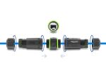 DELOCK Kabelverbinder RJ12 Bu zu RJ12 Bu M20 x 1,5mm IP68