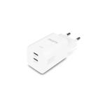 Dicota 2-port GaN Wall Charger (65W) EU white
