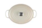 Le Creuset 21178317164430 Kochtopf 6,3 l Oval Cremefarben