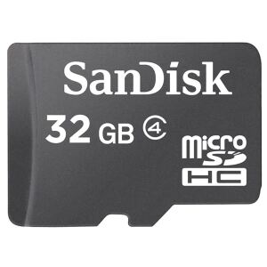 SanDisk microSDHC 32GB Klasse 4
