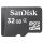 SanDisk microSDHC 32GB Klasse 4