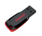 SanDisk Cruzer Blade USB-Stick 128 GB USB Typ-A 2.0 Schwarz, Rot